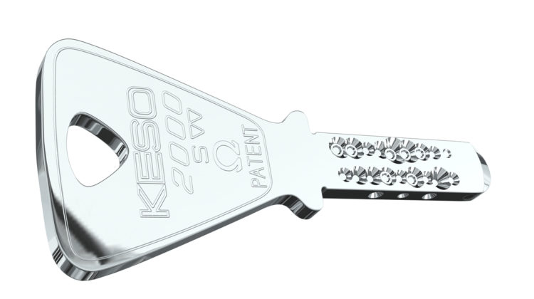 Keso Sicherheitsschlüssel – patentierte Schließtechnik
